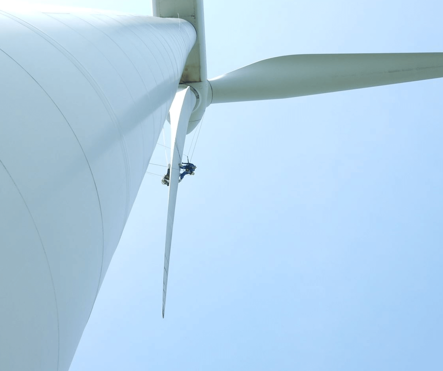 風力発電ブレード点検補修